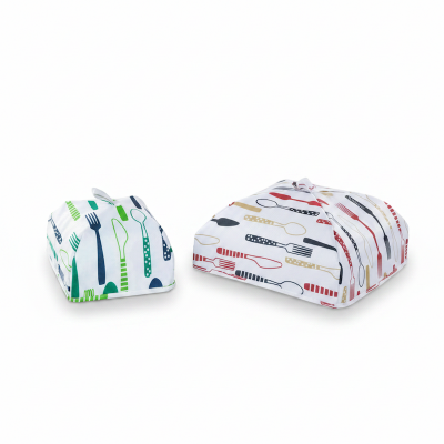 Picture of nsulated Food Cover Portable Pop Up Food Cover Keeps Food Fresh Hot Aluminum Foil Collapsible Fruit Storage Tent Foldable Food Cover (Multicolor)