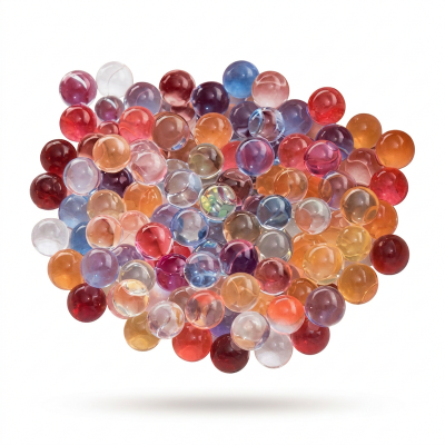 Picture of 50pcs Big Orbeez Magic Water Beads Beads Magic Balls Kids Toys (Multicolor)