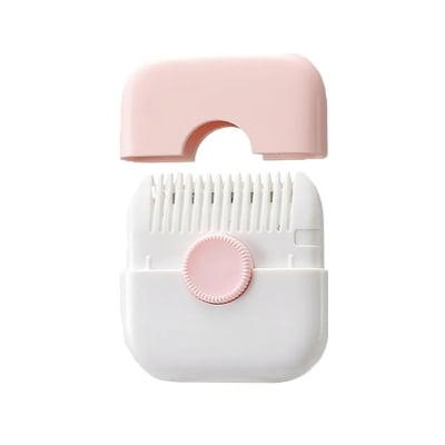 Picture of Hair Trimmer - Hair Cutting Comb,2 In 1 Bangs Trimmer Dustproof, Detachable Design For Thin Bangs For Organizes Broken Hair And Cuts With Ease Jpsdows 