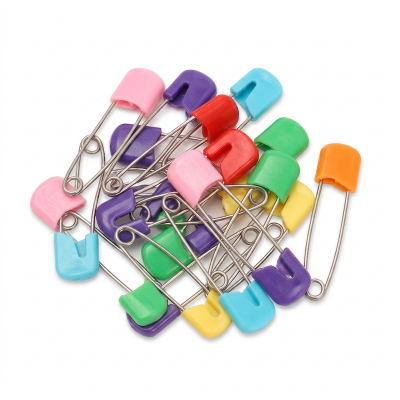 Picture of 7 Pcs Safety Pins Set – Colorful Hijab Pins, Baby Diaper/Nappy Pins & Hijab Tools for Women (Multicolor)