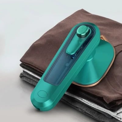 Picture of Home Professional Micro Steam Iron Handheld Portable Electric Steamer (Green)