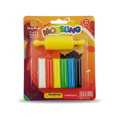 Picture of Clay Modelling Dough Non-Toxic And Finest Quality For Kids Colorful Kids Modeling Clay (Multicolor)