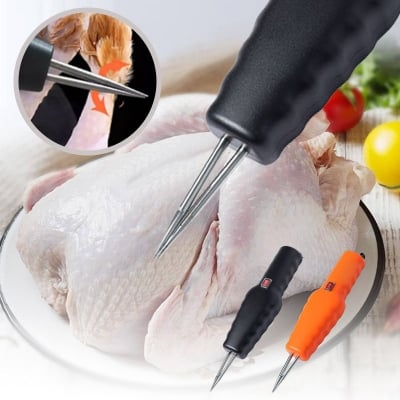 Picture of Electric Quick Chicken Plucker | Chicken Hair Plucker Defeatherer - Electric Quick Hair Removal Machine, Chicken Plucking Machine for Chicken Duck Bird Turkey (Black,1 kg)