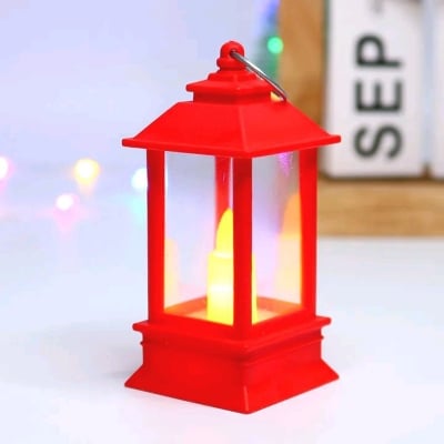 Picture of 1pcs Mini Lantern Lamps LED Light Lantern for Home Decoration Diwali & Christmas Smokeless Diwali Décor for Home Designer Lamp for Home (Multicolor)