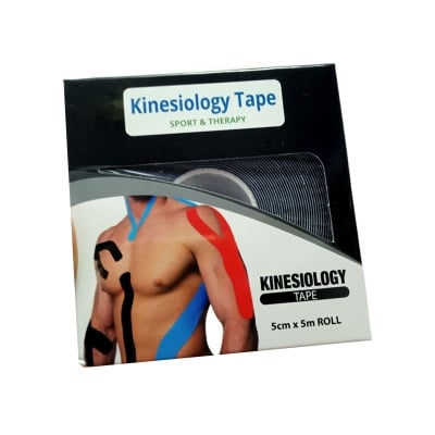 Picture of Kinesiology Tape, Physiotherapy tape, Muscles tape, relaxing tape, pain relief tape sports tape Kinesiology Water Resistant-Breathable Recovery (Multicolor,)