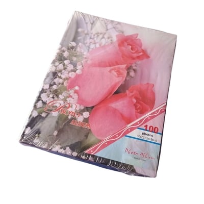 Picture of Photo Album Insert Scrapbook 100 Photos Children Home Couples Wedding Albums Photo Studio Album multicolor (Multicolor)