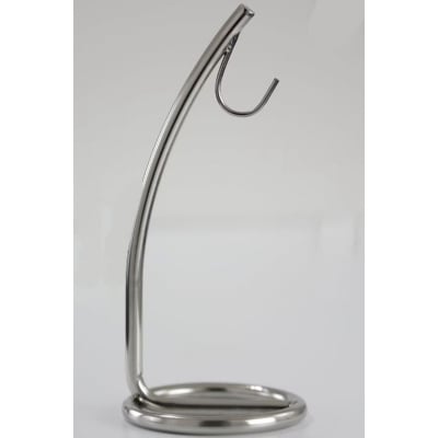 Picture of Banana Tree Holder, Stainless Steel Banana Tree Stand Grape Hanger Rack Fruit Displaying Storage Hook Kitchen Organizer Living Room Desktop (Silver)