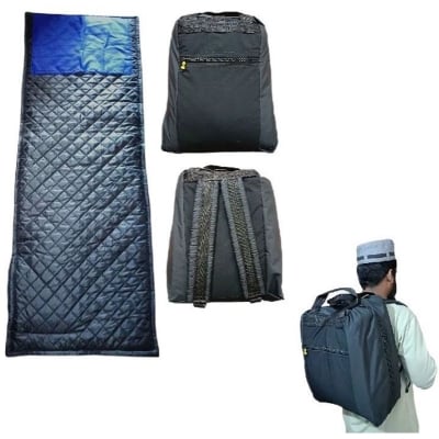 Picture of Foldable bed with carry bag portable bed Travel mattress (Black)