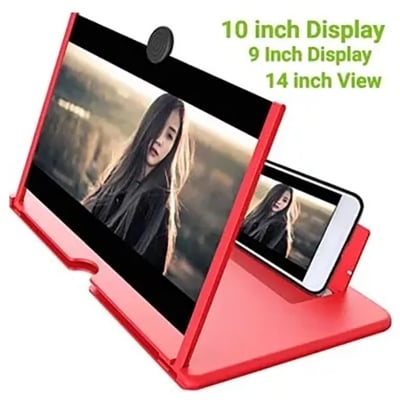 Picture of Mobile Phone 3D Video Amplifier Portable Smartphone Screen Magnifier 3D Glass - Phone Cooler 