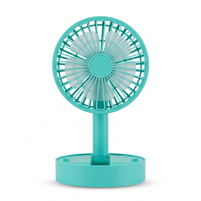 Picture of Mini Folding charger fan , Rechargeable fan portable china charger fan (Multicolor)