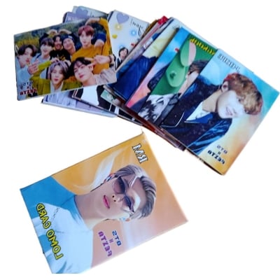 Picture of BTS Lomo card 20 Pcs bts photo for bts fan lover (Multicolor)