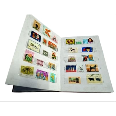Picture of 70 Collection with Stamp Album new collection (stock limeted) (Multicolor)