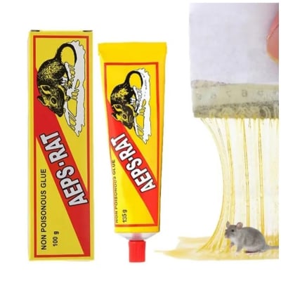 Picture of Rat Glue Tube 130gm। Rat Trap। Ready to use Rat Glue Trapper । Effective and Strong Glue for Rat trap 
