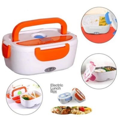 Picture of Electric Lunch Box for Office & School | Multi-Function Heated Portable Tiffin Box with Food Warmer | Thermal Electric Heating Box for Car & Home – Reheat Meals Anywhere (Multicolor)