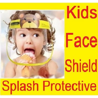 Picture of Children Kids Cartoon Anti Protective Visors Full Face (Multicolor)