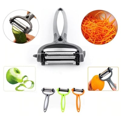 Picture of 1Pcs Carrot Potato Peeler Vegetable Cutter Fruit Melon Planer Grater Kitchen Gadgets multicolor (Multicolor)