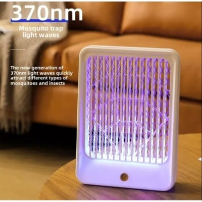 Picture of Electric Insect mosquito Killer ultraviolet light  Mosquito Lamp, Mosquito Trap, Electric, USB Fly Trap, 360° UV Mosquito Killer Lamp for Kitchen, Indoor, Outdoor, Camping. (White)