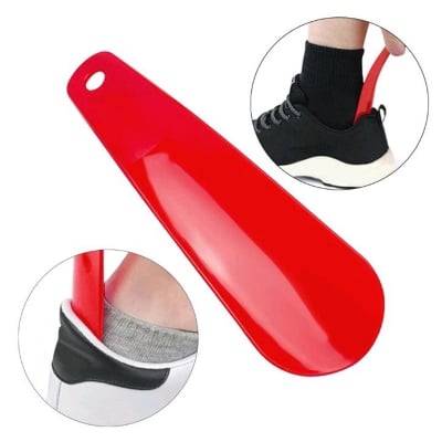 Picture of Long Handle Shoe Horns Durable Portable Plastic for Handicapped Men Trainers (Multicolor,19.2cm)