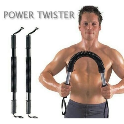 Picture of Premium Power Twister for Chest, Shoulder, Forearm, Biceps, Arm Exerciser Best Home Gym Training (Black)