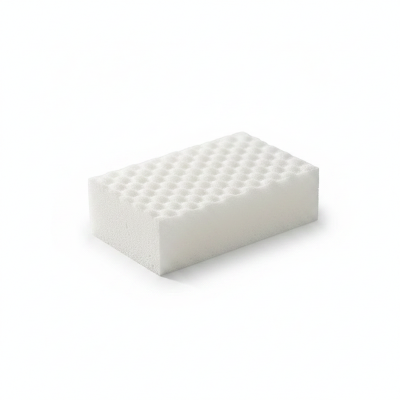 Picture of Pack of 2 Magic Cleaning Pads Multifunctional Sponge Tool Brush Reusable Plus Strength for Kitchen (White)