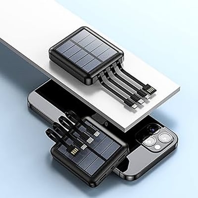 Picture of Solar Power Bank 10000 mah (Black)