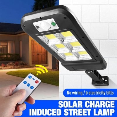 Picture of Outdoor Solar Induction Light LED/COB Street Lights (Black)