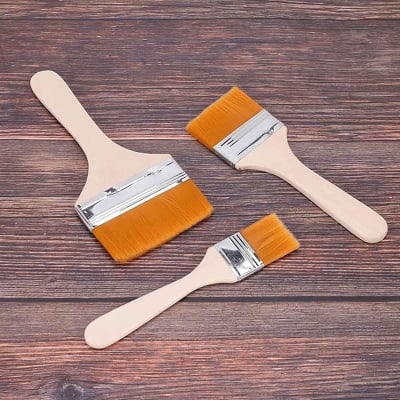 Picture of Art Tools Gesso Brush 3 Pcs Set (Brown)