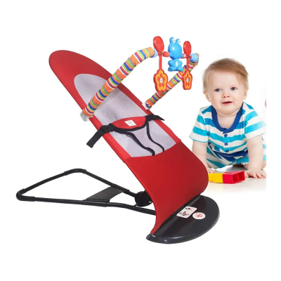 Picture of Baby Bouncer Chair with Toy For kids (Red)