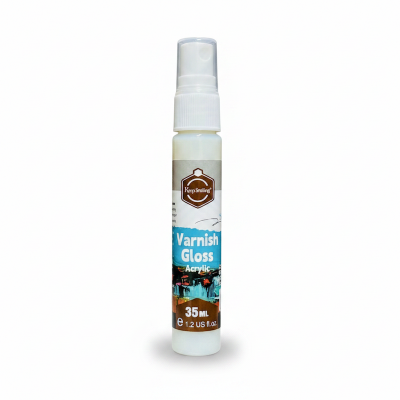 Picture of Keep Smiling Acrylic Gloss Varnish –  35ml Spray (CLEAR)