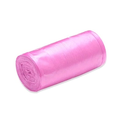 Picture of 80pcs Big Garbage Bag Zero Waste Trash Can Sorting for Kitchen Gadgets Biodegradable Recycle Bin Bathroom (Pink)