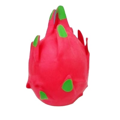 Picture of Dragon Fruit Squishy Stress Ball – Jumbo Squeeze Fidget Toy for Kids & Adults | Sensory Stretch Ball for Anxiety Relief, Autism, ADHD & Focus | Soft, Durable Fruit Stress Toy (Red)