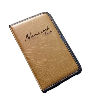 Picture of Visting Card holder , 300 pcs card storage (Brown) (Brown)