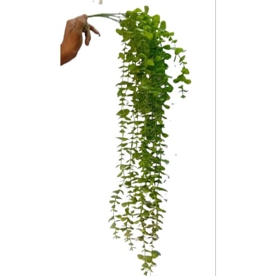 Picture of Artificial Plants Eucalyptus Leaves for Wedding Bouquets Floral Decorations (Green)