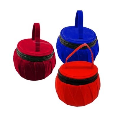 Picture of Velvet Jewelry Storage Box 1/2 PCS Ring Pendant Display Storage Case Multicolor | Multi-Purpose | Jewelry Holders & Organizers | Jewelry Boxes & Organizers (3 PCS Multicolor)