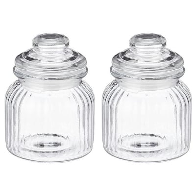 Picture of 1/2/4 Glass Mimosa Jar 450 Ml Transparent (2 PCS JAR)