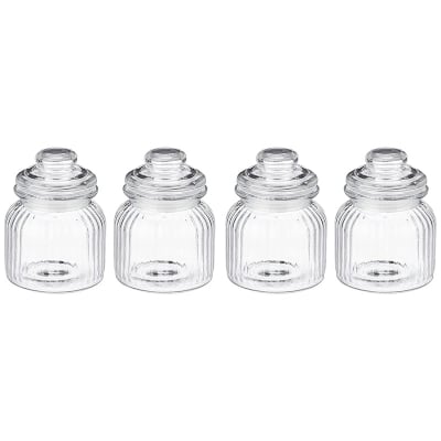 Picture of 1/2/4 Glass Mimosa Jar 450 Ml Transparent (4 PCS JAR)