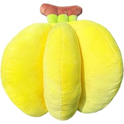 Picture of Banana Bunch Pillow Soft Toys for Kids, Huggable Plush Doll Toy for, Pillow for, Room Decoration (Yellow)