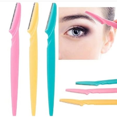Picture of Facial Hair Removal Razor for women & Girls [ Pack of 3 ] (Multicolor)