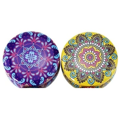 Picture of 1/2/4 pcs Scented Candle Soy Wax Retro Elegant Bland Fragrance Odour Removal Aromatherapy Candle for Bedroom Office Bar (2 PCS Multicolor)