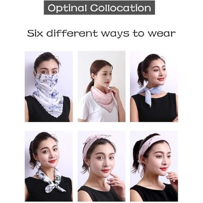 Picture of Women Sun Protection Mask Scarf Magic Headwear Bandana Neck Gaiter (Multicolor)