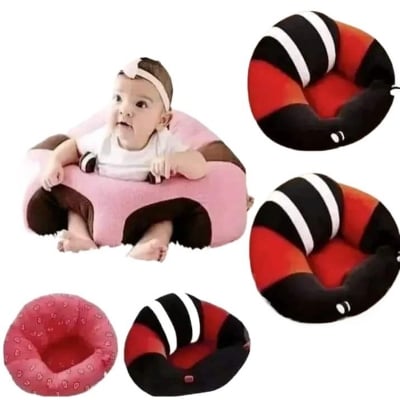 Picture of Baby Support Seat Sofa Plush Soft Animal Shaped Baby Learning to Sit Chair Keep Sitting Posture Comfortable for 3-16 Months Baby (Multicolor)