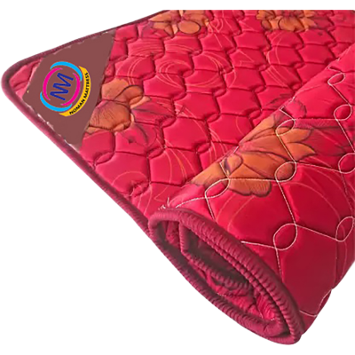 Picture of Best Quality Noman Mattress Topper For Comfortable and Stylish Bed (Red,Super King)