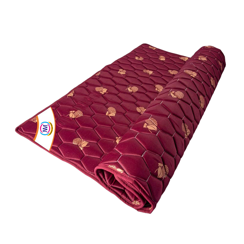 Picture of Top Quality Noman Mattress Topper For Comfortable and Stylish Bed (Chocolate,Twin)