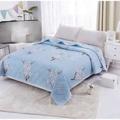 Picture of Soft & Premium Quality Chinese Comforter For Mild Winter And AC Room (Light blue,Full)