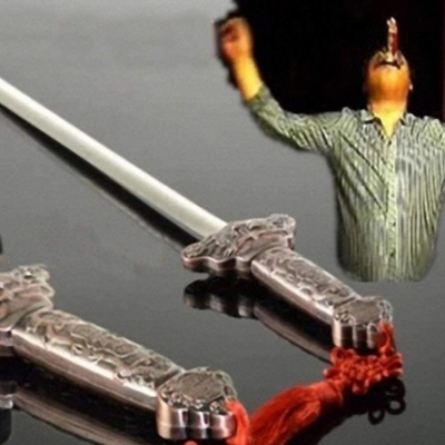 Picture of Foldable Toy Magical Sword/Talwaar for Kids Best Action Toy Brown 