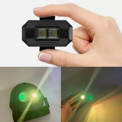 Picture of Portable Warning light rechargeable Bi cycle flashing light