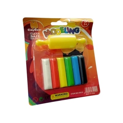 Picture of Clay Modelling Dough Non-Toxic And Finest Quality For Kids Colorful Kids Modeling Clay Multicolor 
