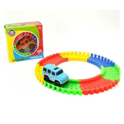 Picture of Variety Tracks Truck Game Glow Racing Car Track toy Set Multicolor 