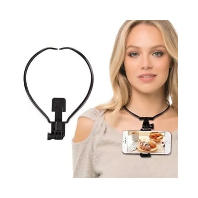 Picture of Hands-Free POV Neck Holder for SWearable POV Holder Compatible with GoPro, DJI Osmo Action, Insta360 – Adjustable & Lightweight Multicolor 