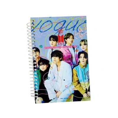 Picture of BTS mini Note pad HD Print Waterproof Multicolor A5